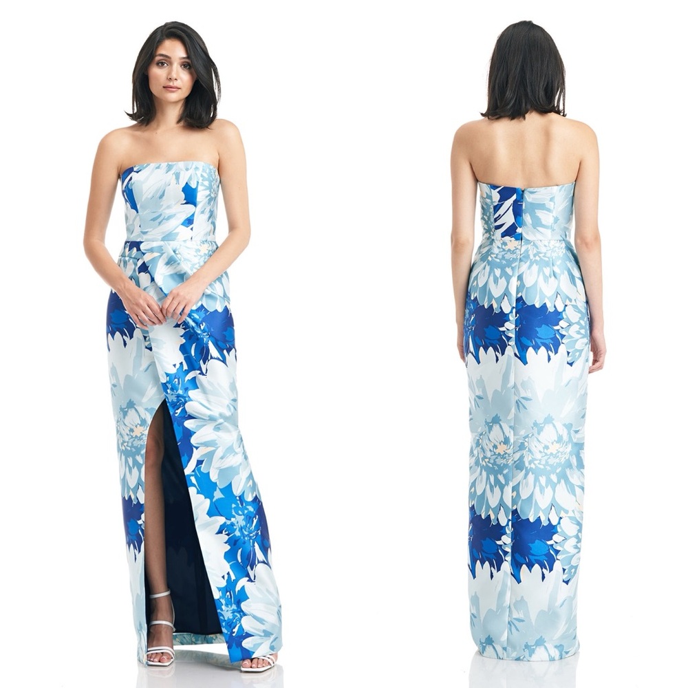Kay Unger Strapless Gown